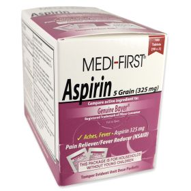 Aspirin (Option: 100 Tablets Per Box)