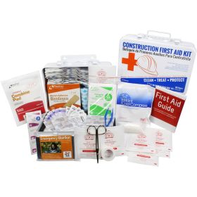 Bilingual OSHA Contractors First Aid Kit for Job Sites (Option: 25 People - 180 pieces)